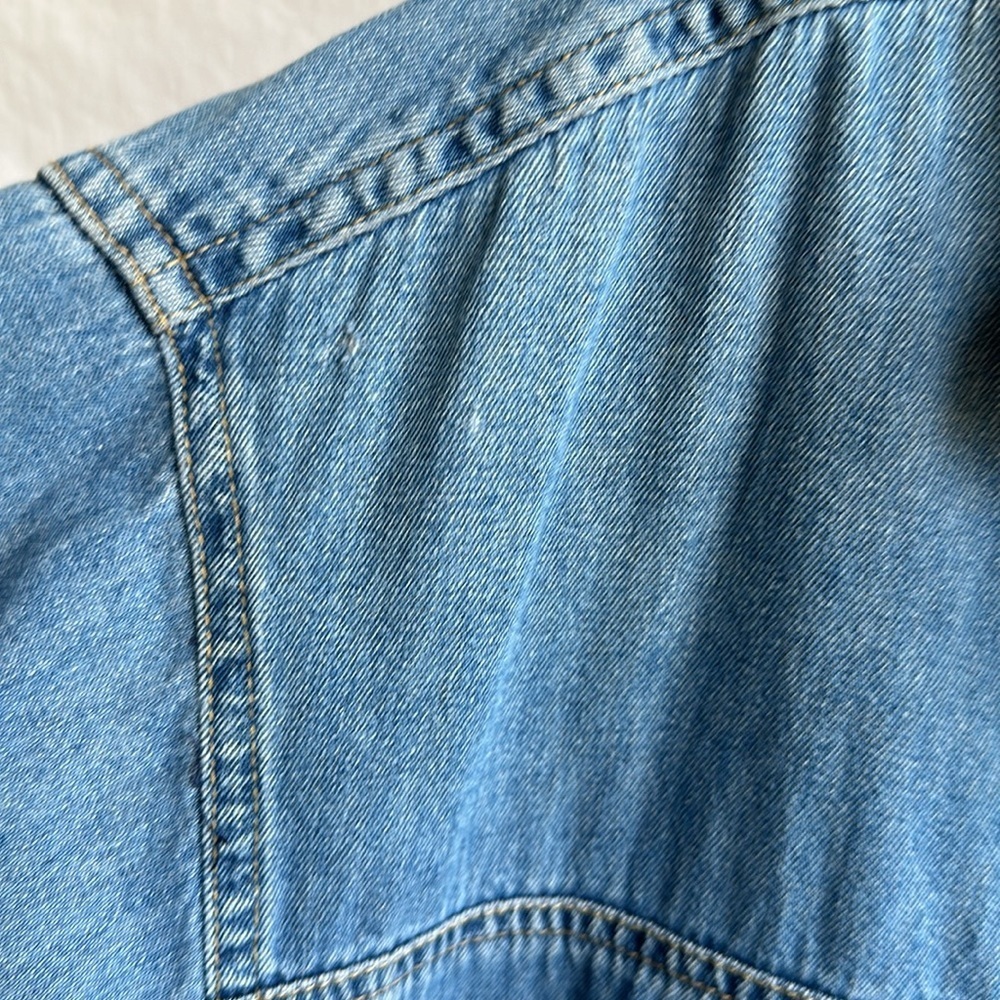 Guess denim button-down shirt, size 3 - Picture 10 of 11
